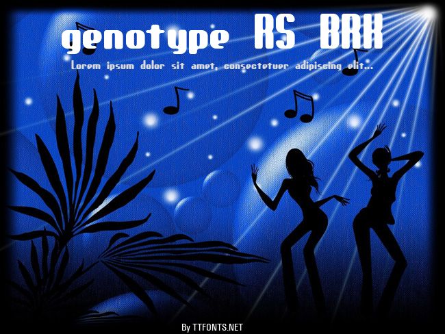 genotype RS BRK example